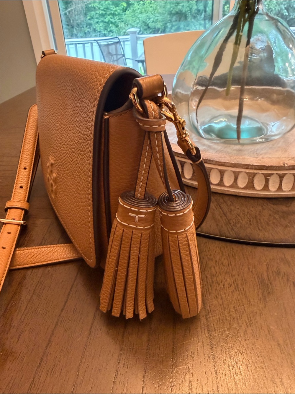 Tory Burch Thea Flap Crossbody Bag - Picture 7 of 10